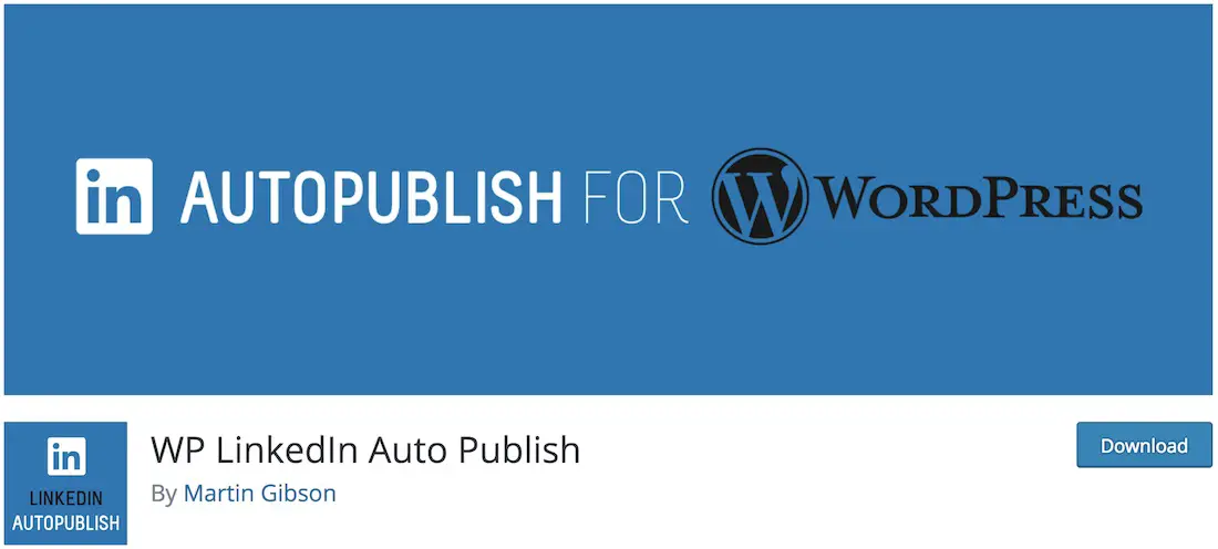 linkedin Auto Publier WordPress Plugin