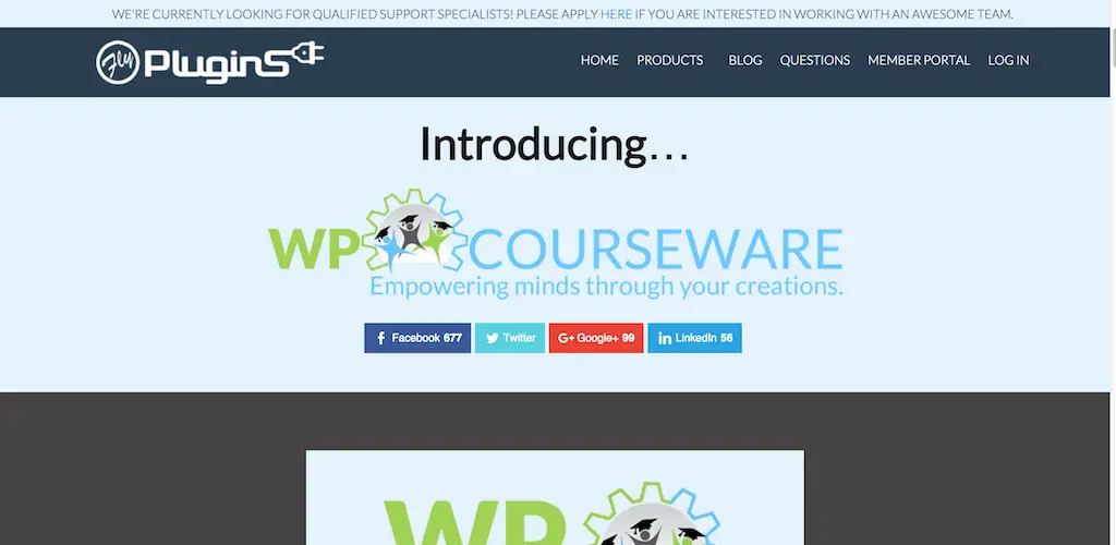 WP Courseware WordPress Système de gestion de l'apprentissage
