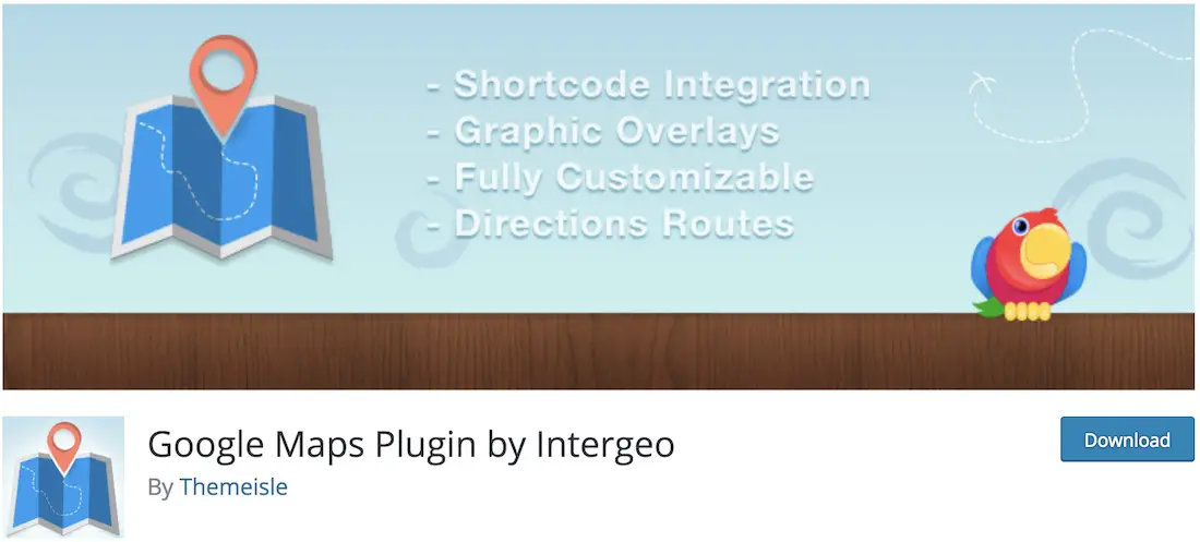 intergeo maps plugin google maps