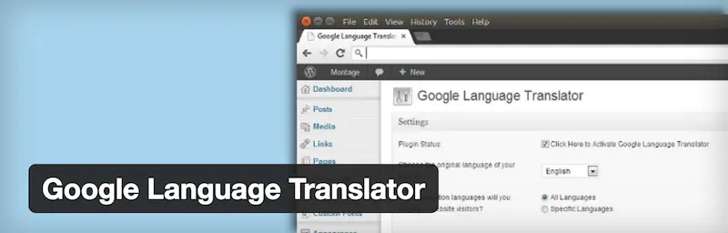 Traducteur Google Langue