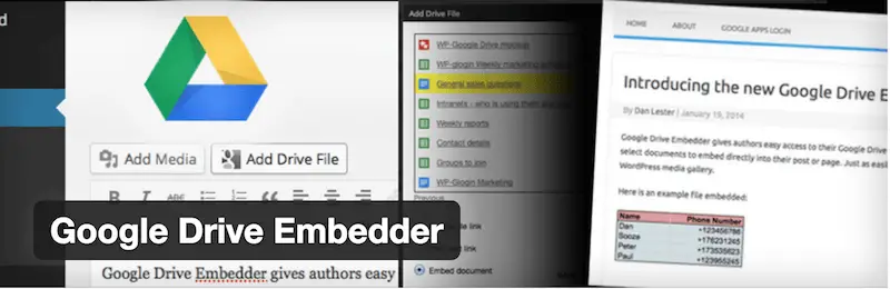 Google Drive Embedder