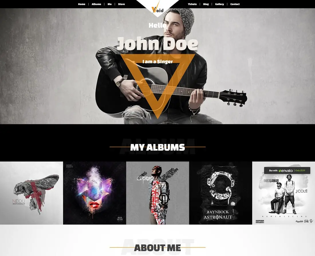 Mod Les De Sites Web De Musiciens Pour Chanteurs Et Groupes Webypress