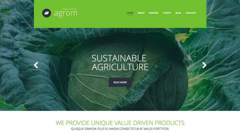 30 meilleurs thèmes WordPress pour l'agriculture et l'agriculture 2019 137
