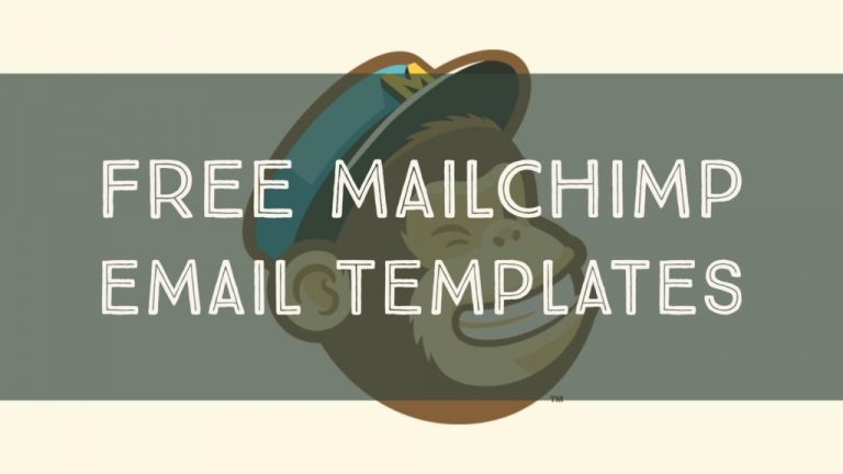 Top 30 des modèles de messagerie MailChimp gratuits et payants 2019 23
