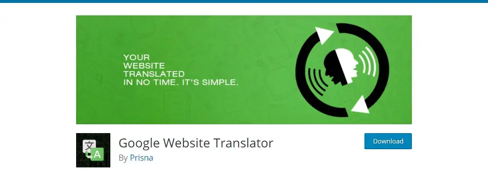 Google Website Translator