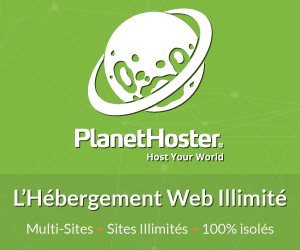 PlanetHoster hébergement web illimitée