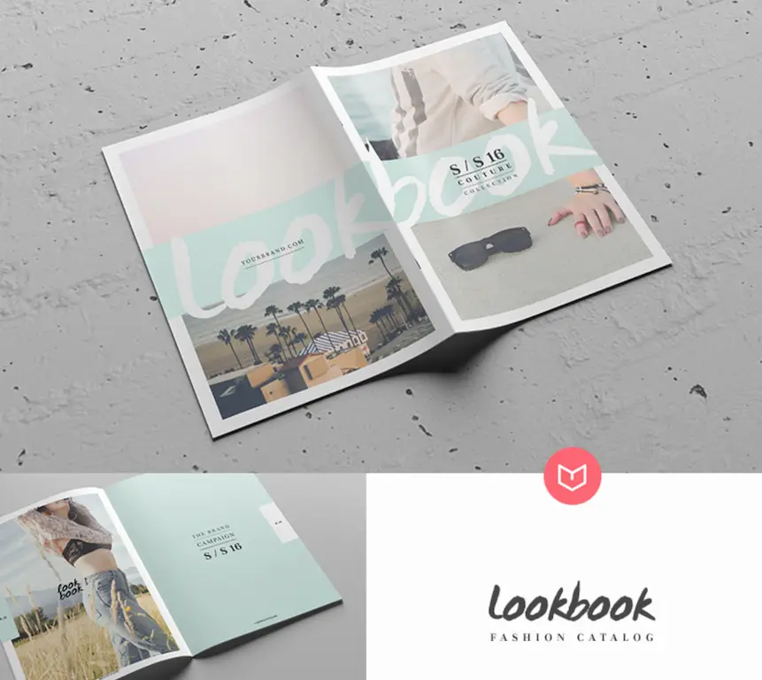 Modèle de catalogue Lookbook