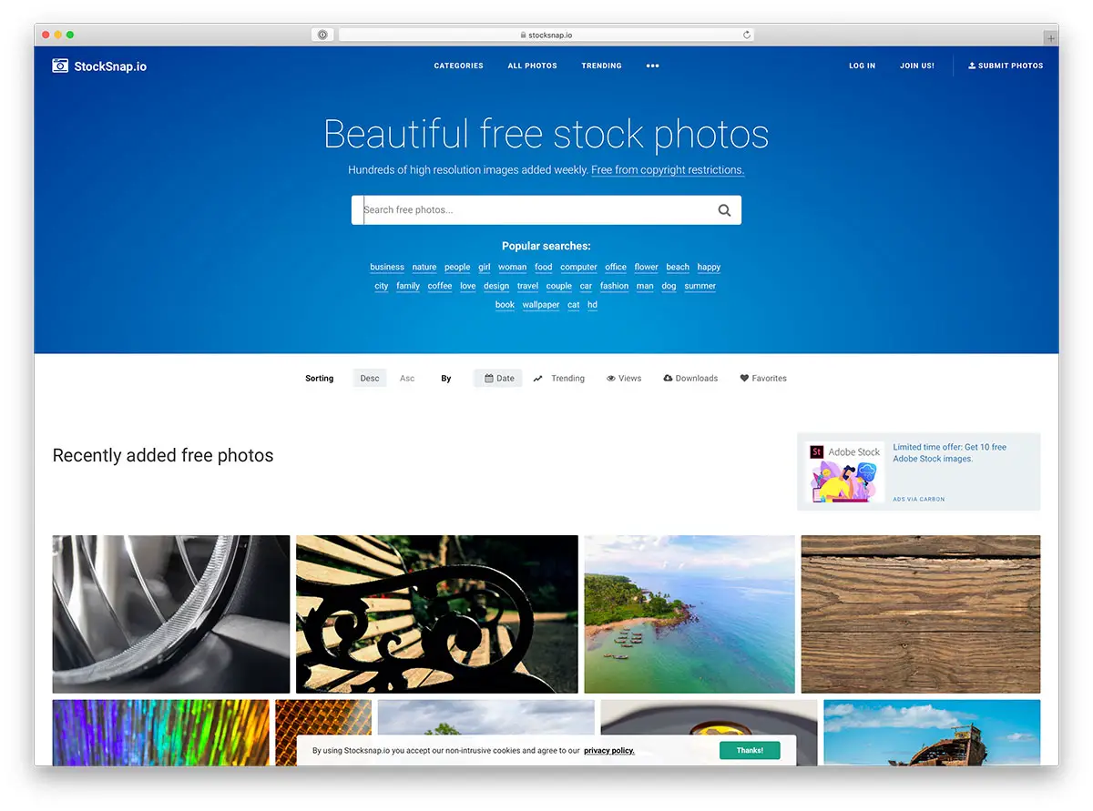 StockSnap - de belles photos gratuites