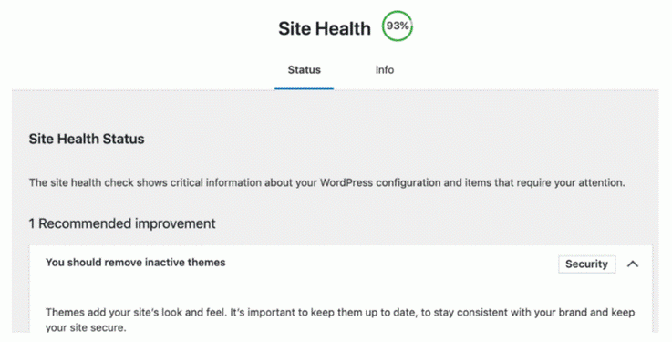 WordPress 5.2 apporte la santé du site, de nouvelles icônes et des améliorations à Gutenberg Block 2