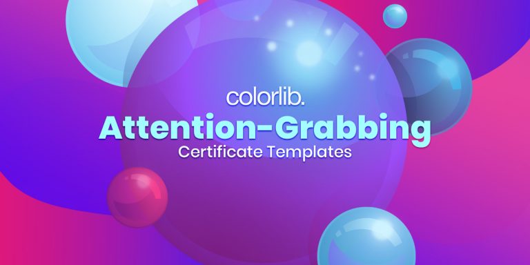 10 modèles de certificats captivants - Colorlib 19