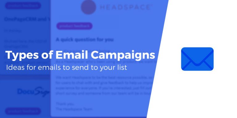 10 types de campagnes de marketing par e-mail à envoyer 1
