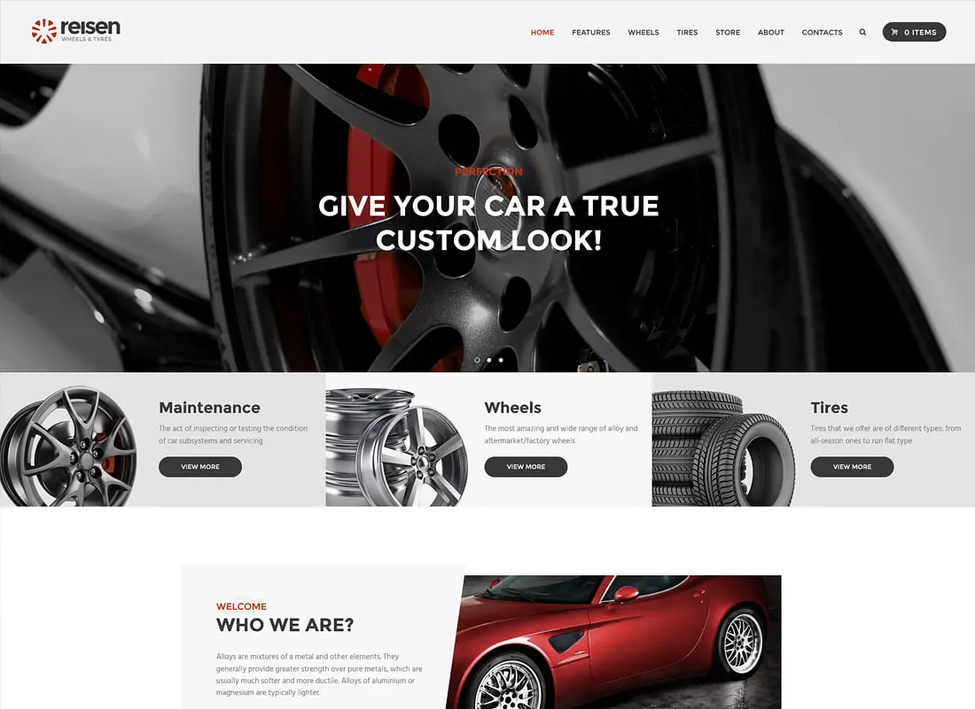 Reisen | Thème WordPress pour mécanicien et réparation automobile