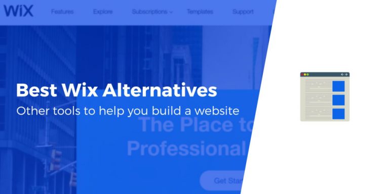 4 meilleures alternatives Wix pour créer votre propre site web en 2019 1