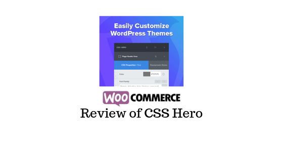 Personnalisez votre boutique WooCommerce avec CSS Hero 2