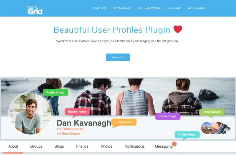 ProfileGrid Review - Profils d’utilisateur améliorés pour WordPress 2