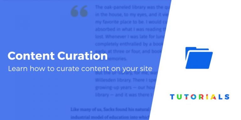 Comment démarrer avec Curation du contenu de votre blog 32