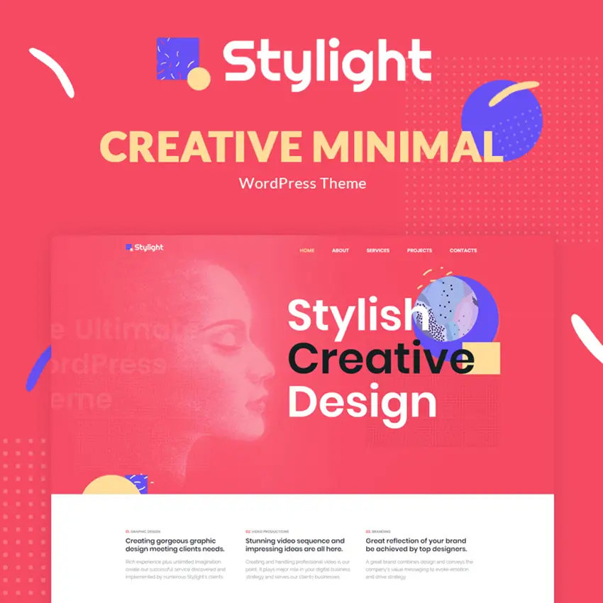 Stylight - Creative Minimal Elementor Thème WordPress
