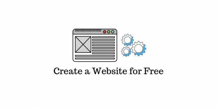 Créer un site web sans frais