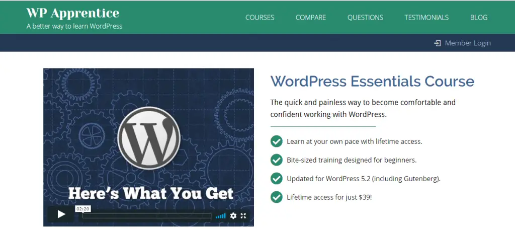 Cours WordPress pour débutants
