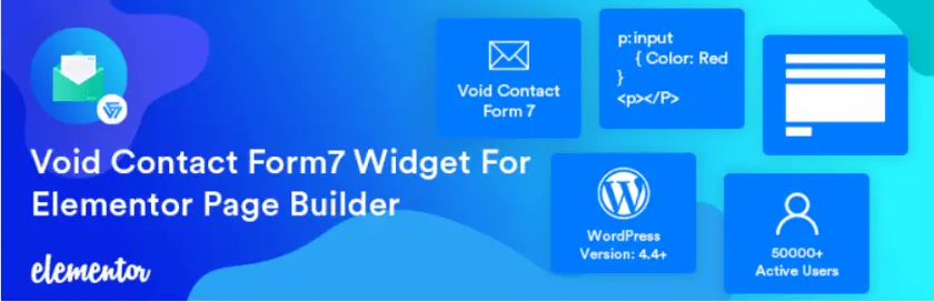 Annuler le formulaire de contact 7 Widget pour Elementor Page Builder