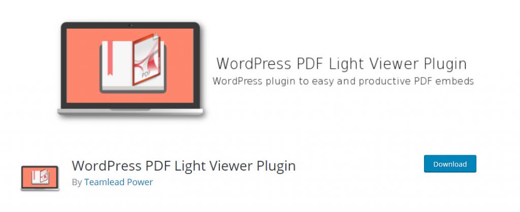 Incorporer des fichiers PDF dans WordPress "width =" 640 "height =" 262 "srcset =" http://webypress.fr/wp-content/uploads/2019/10/1571998705_123_Comment-incorporer-des-fichiers-PDF-dans-WordPress.jpg 1024w, https://cdn.learnwoo.com/wp-content/uploads/2019/10/WordPress-PDF-light-viewer-300x123.jpg 300w, https://cdn.learnwoo.com/wp-content/uploads /2019/10/WordPress-PDF-light-viewer-768x315.jpg 768w, https://cdn.learnwoo.com/wp-content/uploads/2019/10/WordPress-PDF-light-viewer-696x285.jpg 696w , https://cdn.learnwoo.com/wp-content/uploads/2019/10/WordPress-PDF-light-viewer-1025x420.jpg 1025w, https://cdn.learnwoo.com/wp-content/uploads/ 2019/10 / WordPress-PDF-light-viewer.jpg 1062w "tailles =" (largeur maximale: 640 pixels) 100vw, 640 pixels