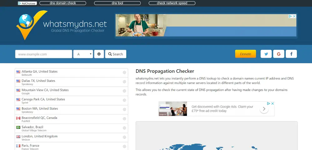 Propagation DNS