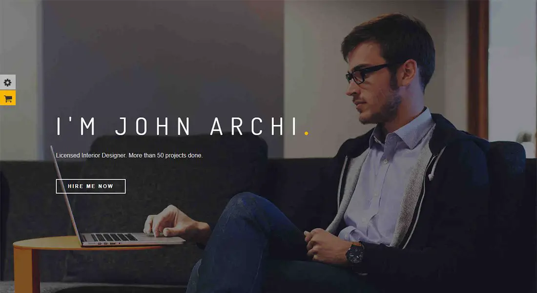Thème WordPress de marque personnelle d'Archi