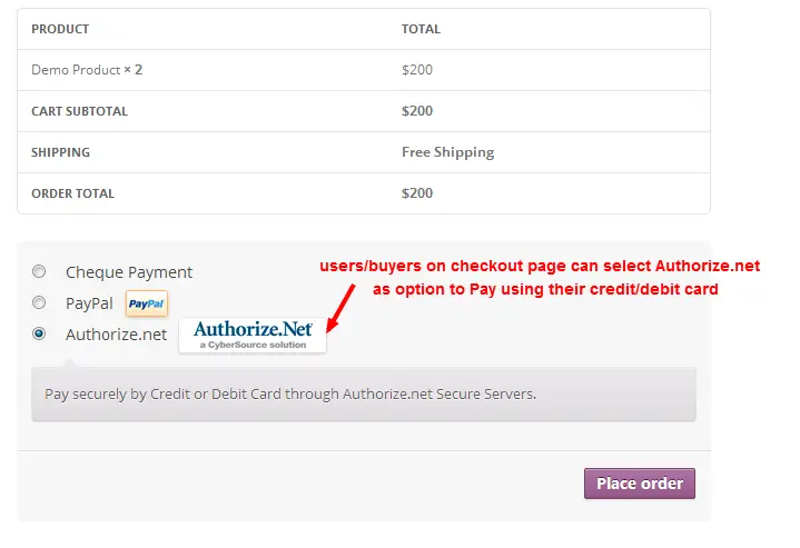 Plugins WooCommerce Authorize.net "width =" 719 "height =" 493 "srcset =" http://webypress.fr/wp-content/uploads/2019/12/1576841439_971_Meilleurs-plugins-WooCommerce-Authorize.net-2020.png 719w, https://cdn.learnwoo.com/wp-content/uploads/2019/12/Authorize.net-integration-pro-300x206.png 300w, https://cdn.learnwoo.com/wp-content/uploads/2019 /12/Authorize.net-integration-pro-100x70.png 100w, https://cdn.learnwoo.com/wp-content/uploads/2019/12/Authorize.net-integration-pro-218x150.png 218w, https : //cdn.learnwoo.com/wp-content/uploads/2019/12/Authorize.net-integration-pro-696x477.png 696w, https://cdn.learnwoo.com/wp-content/uploads/2019/ 12 / Authorize.net-integration-pro-613x420.png 613w "tailles =" (largeur max: 719px) 100vw, 719px