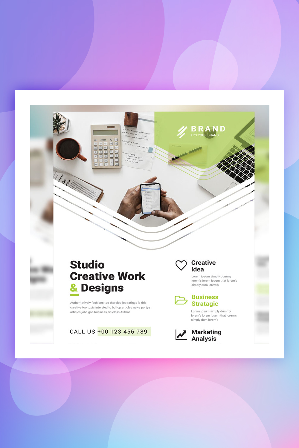 Marque - Best Creative Business Flyer Vol_ 16 Modèle d'identité d'entreprise