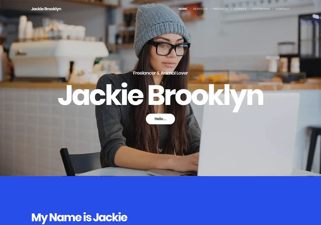 Thème WordPress Brooklyn Personal Branding