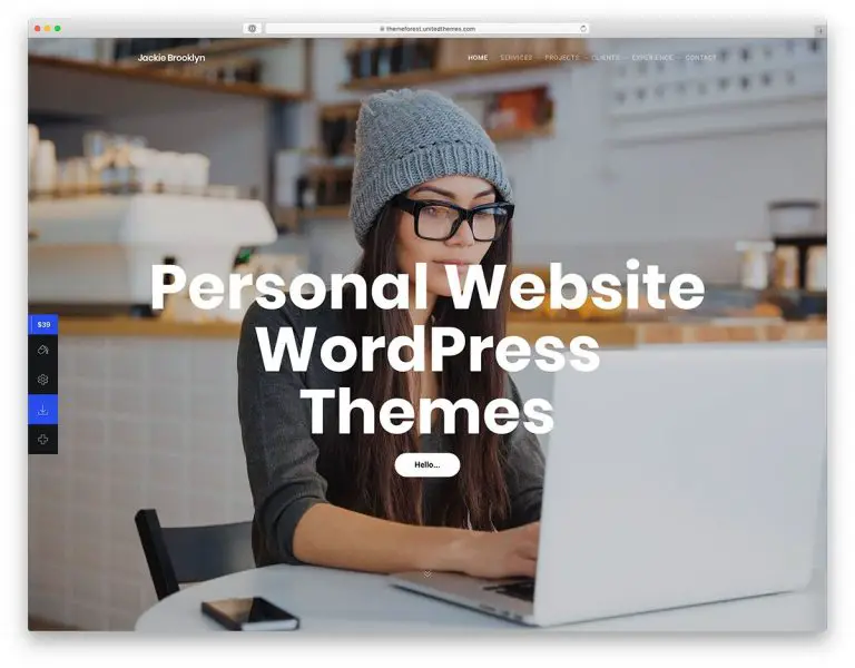 18 meilleurs thèmes WordPress de marque personnelle 2019 28