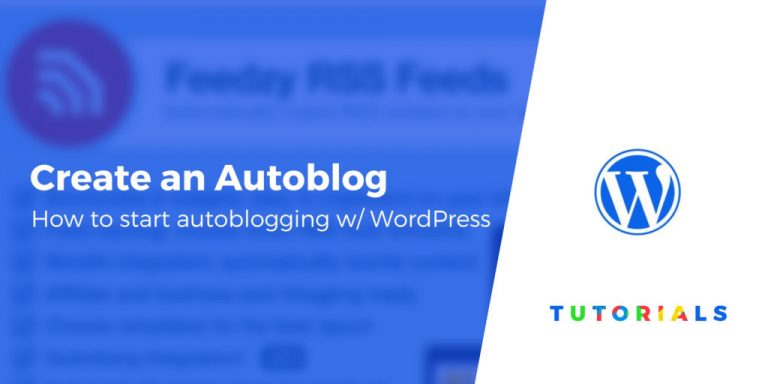 Comment créer un site d'autoblogage en toute simplicité (à l'aide de WordPress) 12