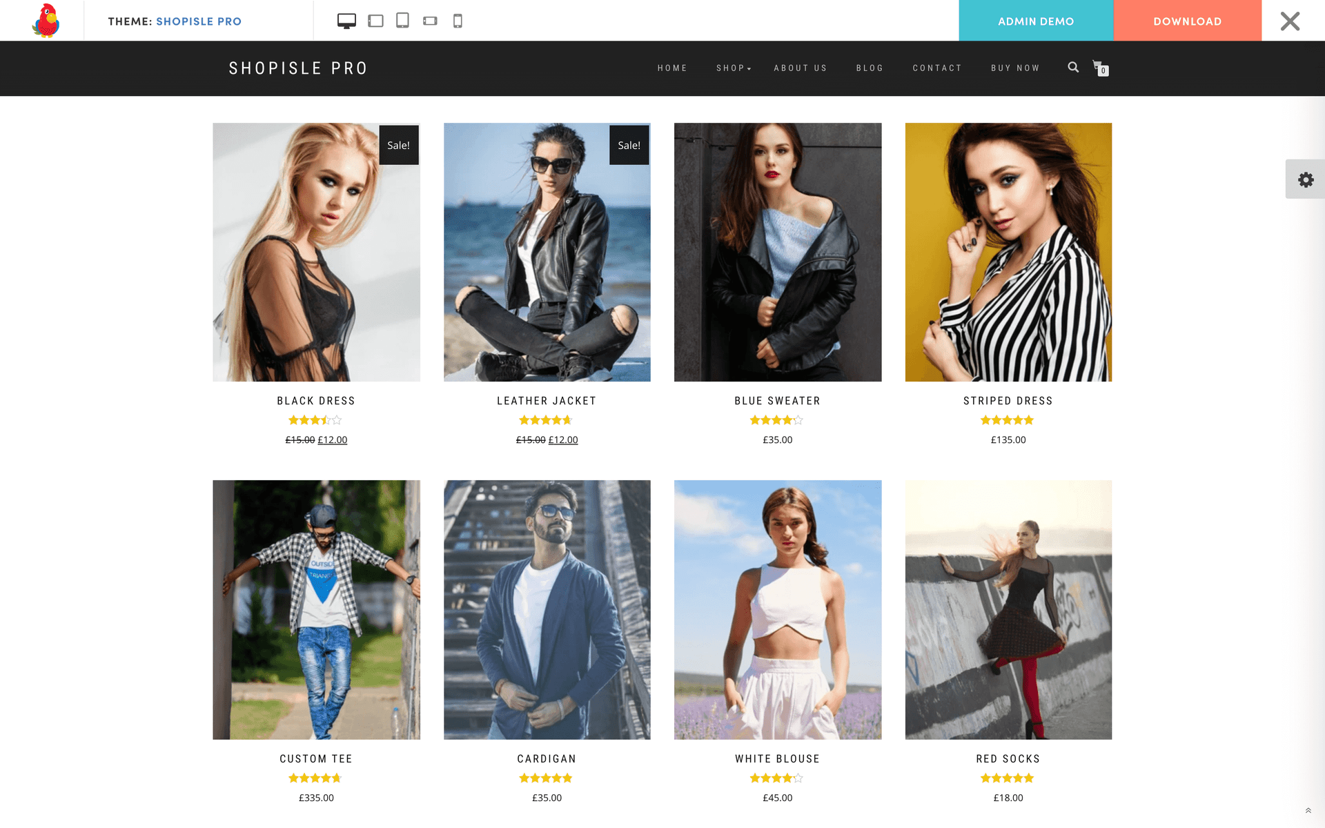 Le thème ShopIsle peut vous aider à migrer votre conception Shopify vers WooCommerce
