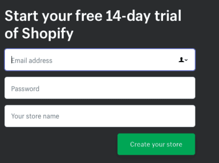 Premiers pas avec Shopify 