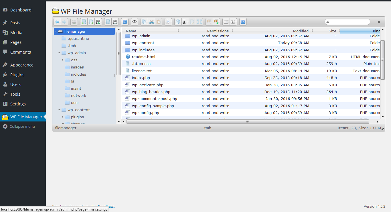 Stockez vos fichiers à l'aide de ce plugin File Manager