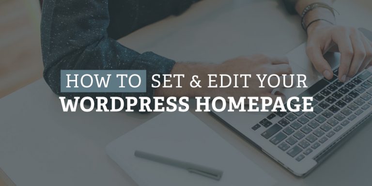 Comment définir et modifier votre page d'accueil WordPress 39