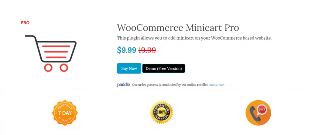 Plugins WooCommerce Mini Cart