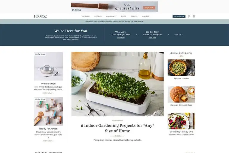20 excellents designs de blogs culinaires à chérir pour inspiration 2020 1