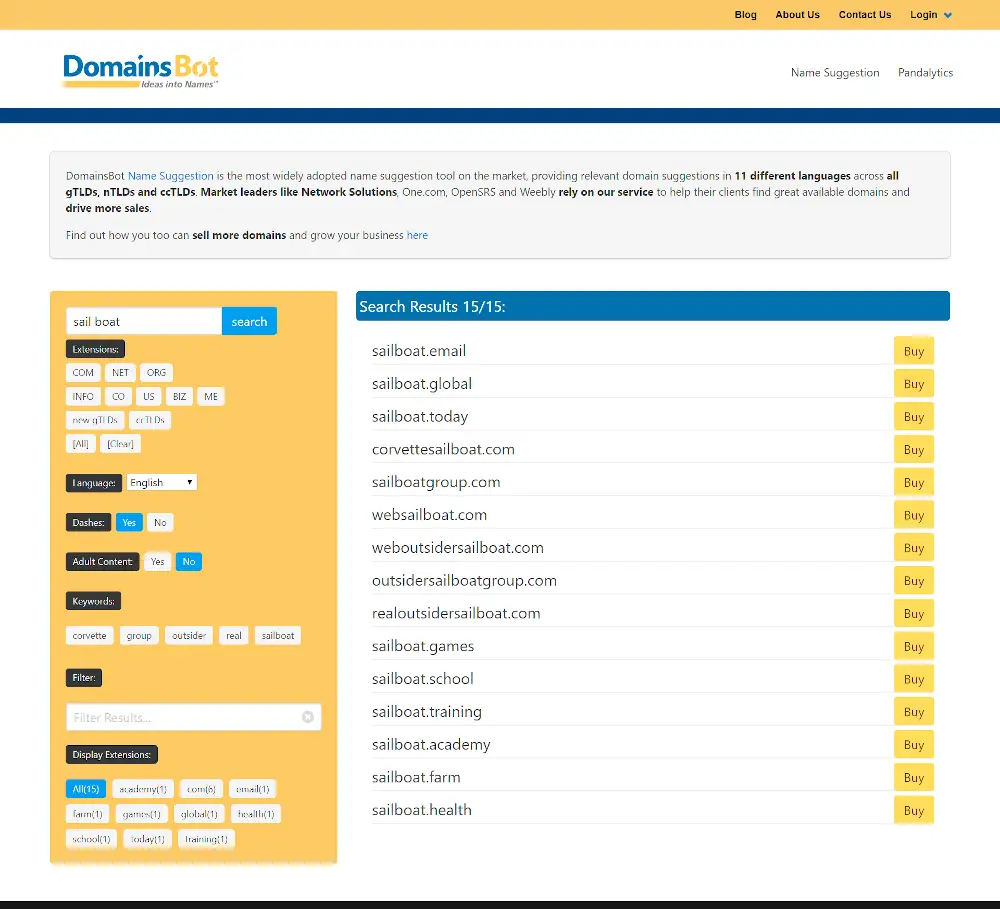 DomainsBot