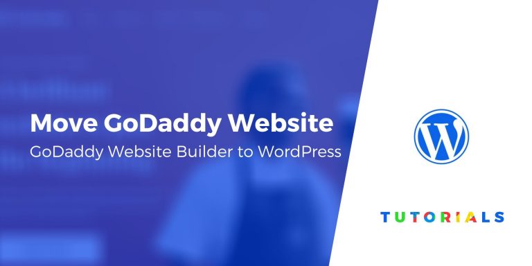 Comment déplacer GoDaddy Website Builder vers WordPress (Guide 2020) 121