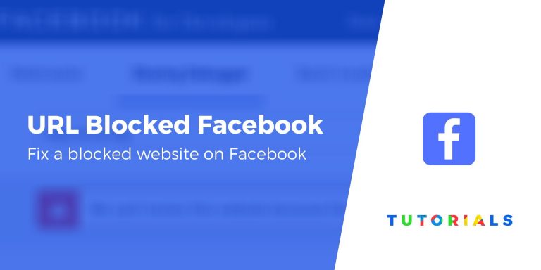 Site Web bloqué par Facebook? Voici comment y remédier 2