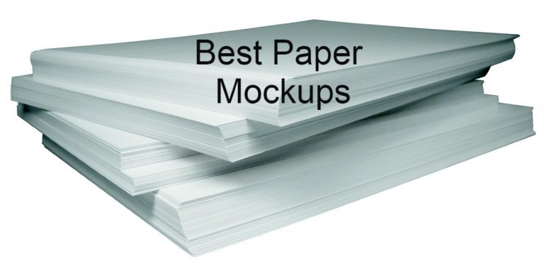 20 meilleures maquettes de papier pour les concepteurs graphiques et imprimés 14