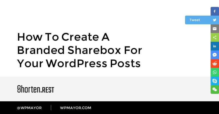Comment créer une Sharebox de marque pour vos publications WordPress 24