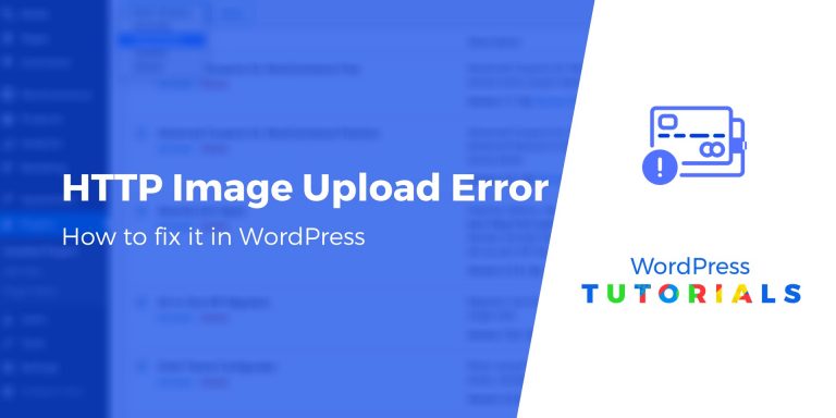 Comment réparer l'erreur de téléchargement d'image HTTP dans WordPress 78