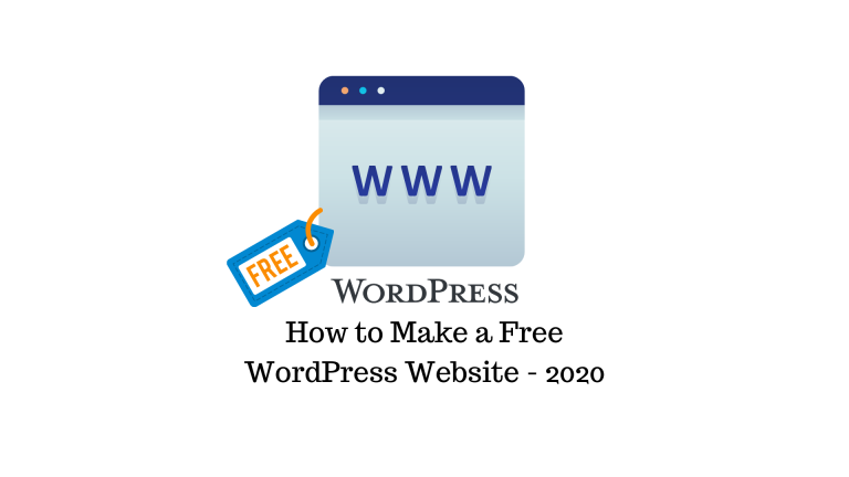 Comment créer un site Web WordPress gratuit - 2020 14