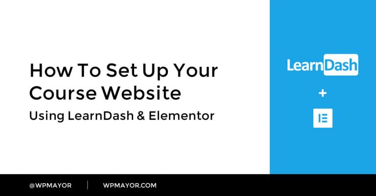 Comment configurer votre site Web de cours à l'aide de LearnDash et Elementor 18