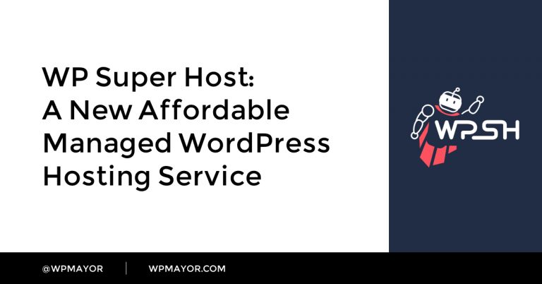 Un nouveau service d'hébergement WordPress géré abordable 1