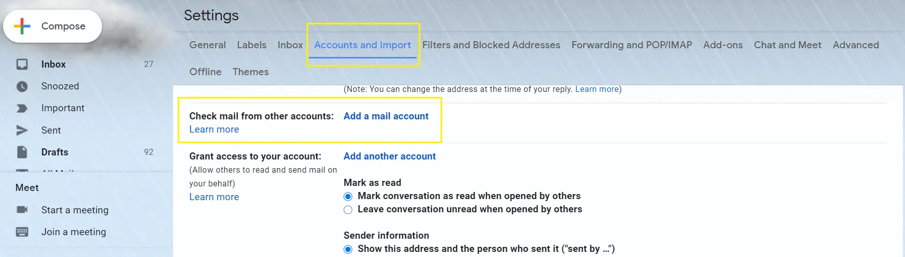 Connecter votre e-mail avec un domaine personnalisé à Gmail.