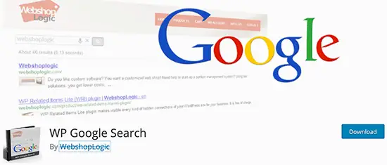 Recherche WP Google