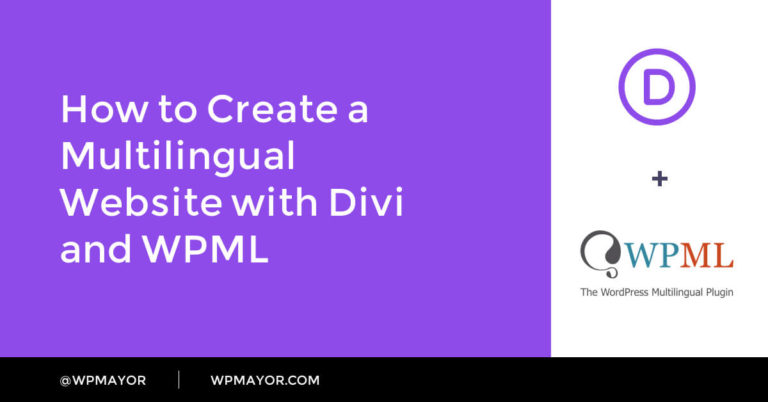 Comment créer un site Web multilingue avec Divi et WPML 17